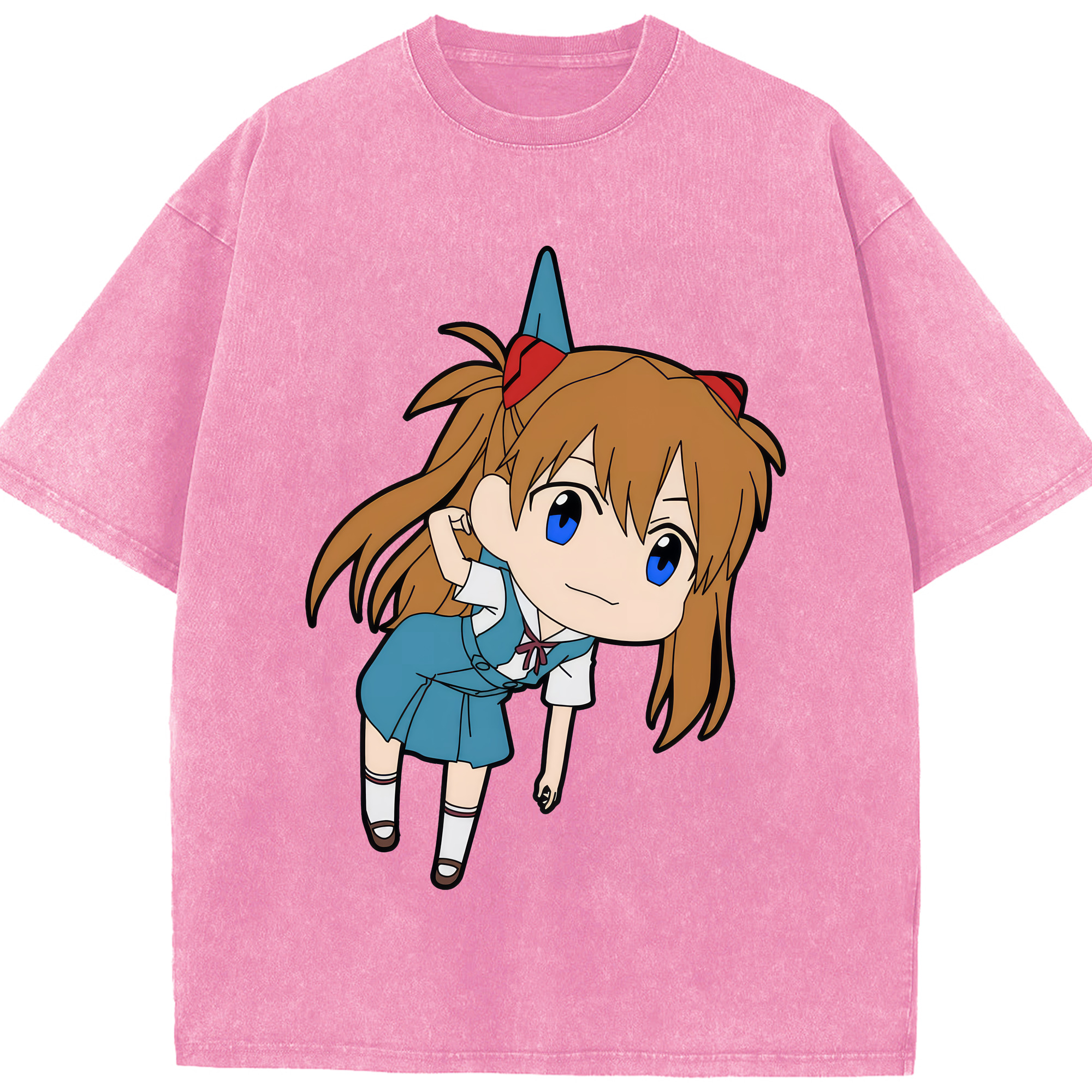 （画像用） EVA 新世紀エヴァンゲリオン 綿100% ヴィンテージ風 半袖Tシャツ（フロントプリント）